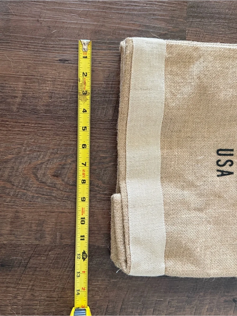 Apolis Global Citizen “Cornell University”  Burlap Tote with Leather Handles